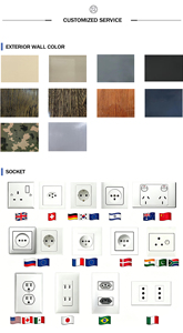 <span class=keywords><strong>Maison</strong></span> pliante économique entièrement isolée, préfabriquée, modulaire, petite <span class=keywords><strong>maison</strong></span> pliante, <span class=keywords><strong>aménagement</strong></span> et dimensions personnalisables, maisons modulaires pliantes - Product Image 3