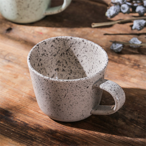 Commercio all'ingrosso stile nordico personalizzato splash ink face design tea milk cup set tazze da caffè in ceramica con motivo a faccina sorridente - Product Image 3