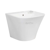 ORTONBATH lavabo carré suspendu lavabo de salle de bain lavabo sur pied lavabo suspendu ensemble de toilette salle de bain lavabo en céramique