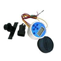 Contrôleur de vanne solénoïde analogique 9V à piles, minuterie d'irrigation à lachetage CC pour l'irrigation goutte à goutte de jardin économe en eau