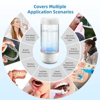 Vaso de Agua con Ozono, Electrolyzer de Agua para el Hogar, Generador de Ozono, Cuidado Bucal y Aliento Fresco