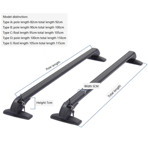 Panier de toit en acier pour voiture avec barres transversales et auvent de bagages en aluminium, accessoires 4x4 pour Tacoma <span class=keywords><strong>Suzuki</strong></span> Wrangler JK - Product Image 4