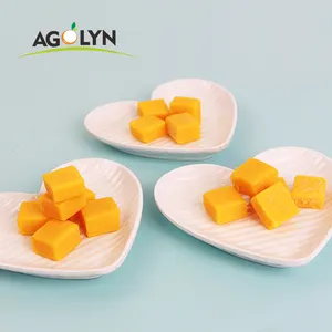 Ngon Cube Jelly trái cây Kẹo gummy kẹo tùy chỉnh xoài Gummy kẹo