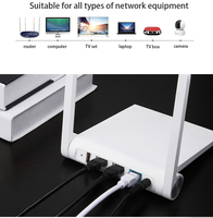 Kabel Patch Jaringan RJ45 Cat5e Cat6 Cat7 Cat8 Kabel Ethernet UTP/STP Pilihan Panjang 1m hingga 30m dengan Pelindung Kabel
