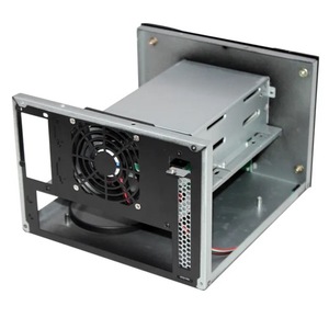 Sıcak takas <span class=keywords><strong>2</strong></span>-Bay NAS sunucu kasası Fan Pop FLEX PSU <span class=keywords><strong>Mini</strong></span> <span class=keywords><strong>ITX</strong></span> durumda stokta ağ depolama için - Product Image 5