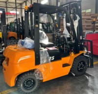 Forklift Listrik HANGCHA 2.5 ton CPD25 Bertenaga Baterai Lithium dengan Model Baru