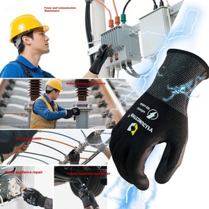 Wholesale 500V Electrician <strong>Gloves</strong> Anti-Slip <strong>Latex</strong> Live Work Anti-Electric Shock Emergency Touchscreen <strong>Gloves</strong> - Product Image 3