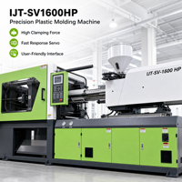 Unité de moulage robuste pour pare-chocs automobiles, fabrication de conteneurs en plastique de grande taille, machine de moulage par injection IJT-SV1600HP