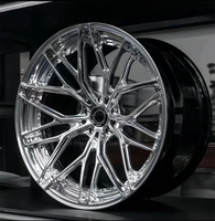Rines de Aleación de Aluminio Cóncavos Profundos de 18 19 20 21 22 Pulgadas 5x114.3 5x112 5x130 5x120 Personalizados, Ruedas Forjadas para benz bmw Tesla audi