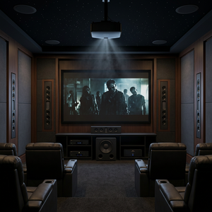 Soluciones Personalizadas para Cine en Casa, Incluyendo Altavoces, Subwoofers, Amplificadores, Asientos, Tratamiento Acústico y Diseño de Efectos - Product Image 5