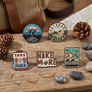 Pins en émail personnalisés avec motifs de dessins animés 'It Is <span class=keywords><strong>OK</strong></span> <span class=keywords><strong>Not</strong></span> <span class=keywords><strong>Be</strong></span> Okay', inspirants et positifs, pour le Nouvel An Chinois et la Fête des Pères, badges et broches de revers - Product Image 1