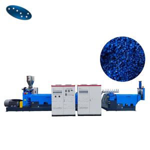 Línea de Peletización de Alimentación por Dosificación de Escamas de PP PE ABS, Máquina de Granulación de Material Duro para Reciclaje de Plástico de Desecho - Product Image 2