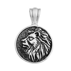 Collar con Colgante de León Personalizado al por Mayor, Joyería Retro de Acero Inoxidable de Alta Calidad para Hombre - Product Image 5