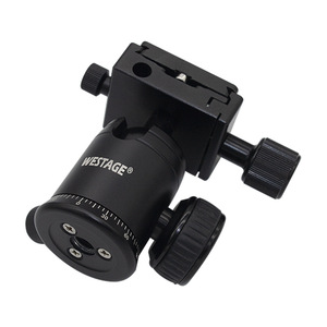 Westage <b>Panoramic</b> Tripod Head With Handle 360 Degree Rotation For Dslr <b>Camera</b> And Phone Photography - Product Image 3