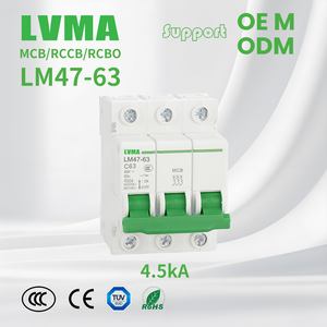 Миниатюрный автоматический выключатель LM 4.5kA, модульный Din-рейка 1P 2P 3P 4P 1A 2A 3A 4A 6A 6A 10A 16A 20A 25A 32A 40A 50A 63A 80A 100A 125A - Product Image 3