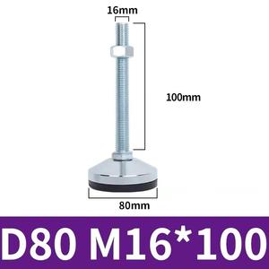 M8 M12 M16 M20 резиновые оцинкованные стальные антивибрационные Регулируемые выравнивающие ножки для верстака - Product Image 5