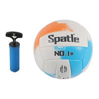 Kit complet de volley-ball d'usine, filet de volley-ball taille 5, ballon de volley-ball en PVC cousu à la machine avec pompe, vente en gros, OEM disponible