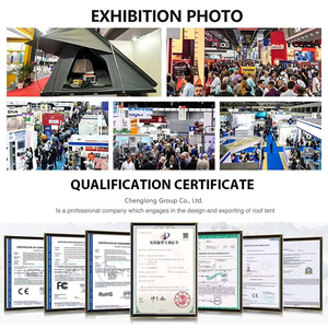 เต็นท์หลังคารถทรงสามเหลี่ยมแบบแข็ง รุ่นมาแรงปี 2026 เต็นท์หลังคารถแบบบางพิเศษทำจากอลูมิเนียม - Product Image 6