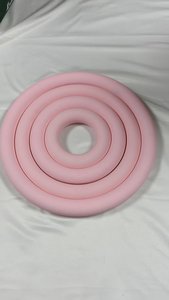 Kit de fitness écologique : ballon de yoga, anneau de Pilates, poids de cheville en silicone, bande d'étirement, bande de résistance, kit de Pilates - Product Image 4