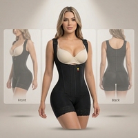 Gaine Amincissante Haute Compression Post-Opératoire Phase 2 pour Femme, Effet Ventre Plat Invisible, Style Colombien