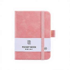 Carnet de notes A3 personnalisable avec logo, couverture rigide, pochette, cahier en papier avec bande élastique, couverture en cuir pour usage scolaire - Product Image 6