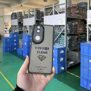 เคสโทรศัพท์มือถือเหมาะสำหรับ Vivo Y35 4G Y22 V50 5G V50ไลท์5G ใส TPU เคสนิ่มเคลือบด้วยฟิล์มไฟฟ้าฟิล์มป้องกันการตก - Product Image 2