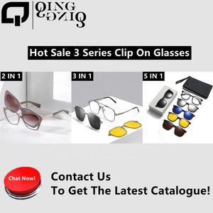 Lunettes anti-lumière bleue œil de chat TR90 pour femmes avec clip magnétique, verres polarisés TAC anti-reflet 2-en-1 pour usage médical et optique 2026 - Product Image 6