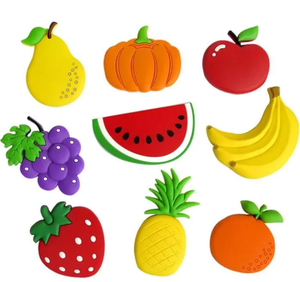 Aimants de réfrigérateur personnalisés en PVC/caoutchouc pour enfants, design adorable, imperméables et écologiques - Product Image 1