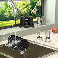 Ensemble moulin à sel et à poivre électrique rechargeable 2026, grande capacité 190 ml, avec base et poignée