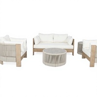 Ensemble de canapé et table basse d'extérieur 2580