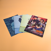 Frap — dossier de poche PP en plastique, rangement pour documents, Design de dessin animé personnalisé, format A4, A5, L