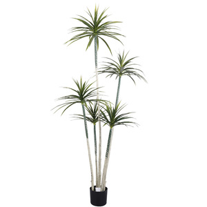 Bonsái Artificial de Dracaena Fragrans de 1.3m, 1.5m, 1.8m de Altura, Simulación Realista, Árbol Decorativo de Interior, Adorno de Suelo, Decoración para Bodas y Hogar - Product Image 5