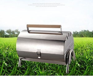 ยิงถังสแตนเลสที่มีคุณภาพสูงในร่มถ่านย่างบาร์บีคิวสำหรับขาย - Product Image 3