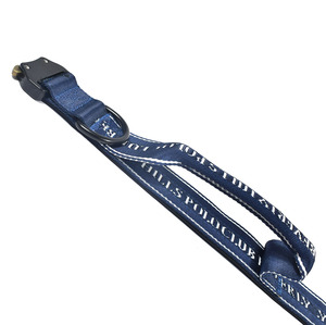 Collar de perro Jacquard personalizado OEM patrón personalizado 1,5-2 pulgadas de ancho Aleación de poliéster hebilla ajustable mascota duradera - Product Image 4