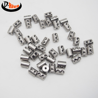 Accouplement d'arbre rigide en aluminium cnc, accouplement d'arbre de coupleur d'arbre de moteur