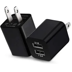 High Speed 5V 2.1A Dual Usb Ports EU US AC Home Travel Wall Charger For Samsung Htc Android phone PC