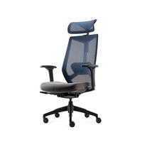 Chaise de bureau ergonomique en maille, pivotante, blanc, accessoires de Table pour touristique, pour mobilier de bureau, échantillon gratuit
