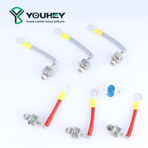 354 Disco Varistor de Ángulo Recto, Rueda Rectificadora de Diodos Rotatorios para Generador Sin Escobillas, Piezas de Motor Diésel de Hierro - Product Image 1