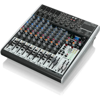 Console de mixage audio stéréo USB 12 canaux X1622USB avec structure métallique durable