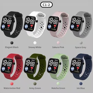 Unisex <span class=keywords><strong>Smartwatch</strong></span> OLED hiển thị tập thể dục hoạt động Tracker Pedometer vuông điện thoại thời trang <span class=keywords><strong>Smartwatch</strong></span> nhựa cao su cho thể thao - Product Image 3