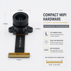 Module de caméra MIPI à obturateur global 2,3 MP 120 ips SC233HGS Capteur 1/2,6 pouces 124 °   Carte FPC d'objectif pour console de jeu mobile - Product Image 1