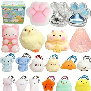 2026 Jouet Squishy Anti-stress Boîte Mystère de Noël, Jouet Boule à Rebond Lent - Product Image 2