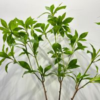 120-210CM Vloerdecoratie Binnen Woonkamer Gepotte Plant met Kunstmatige Takken en Bladeren Kunstboom Kunstplant