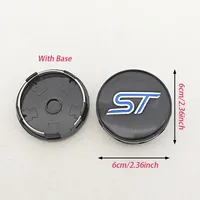Capuchons de moyeu de roue de voiture personnalisés en ABS de 60 mm pour BMW Audi Mercedes VW Ford Jeep Toyota Nissan Honda Hyundai Kia Mazda Land Rover Lexus