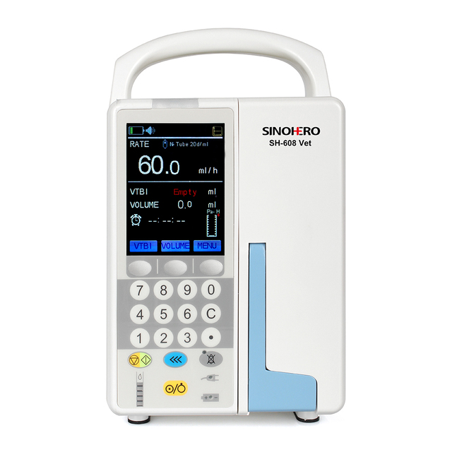 New Model Vet Clinic Medical Device Supply Veterinary Infusion Pump for Animal