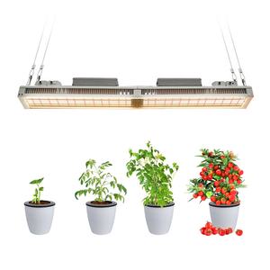 ไฟปลูกพืชแบบ LED สเปกตรัมเต็ม PTU 1200W สีชมพู/ 4000K/6000K รุ่นใหม่ สำหรับปลูกในร่มและระบบไฮโดรโปนิกส์ - Product Image 2