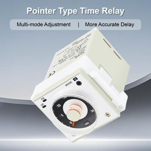 Montaggio Pannello Regolabile Automazione Industriale AC 220V <span class=keywords><strong>DC</strong></span> 24V 1.2s‑300h Relè Temporizzatore Analogico - Product Image 3