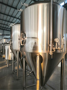 2000l 3000l 5000l 10000l 20000l tanque de fermentação fermentador de cerveja conical glicol vestidos fermentador de cerveja - Product Image 3