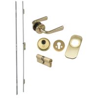 8550 Serrure multipoint à mortaise multipoint 3201B Corps de serrure de porte Serrure à mortaise à 3 points avec cylindre
