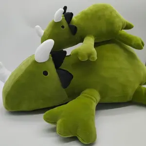 TCXW092402 35cm/80cm Animal relleno de ansiedad ponderado juguete suave personalizado dinosaurio de peluche inflable